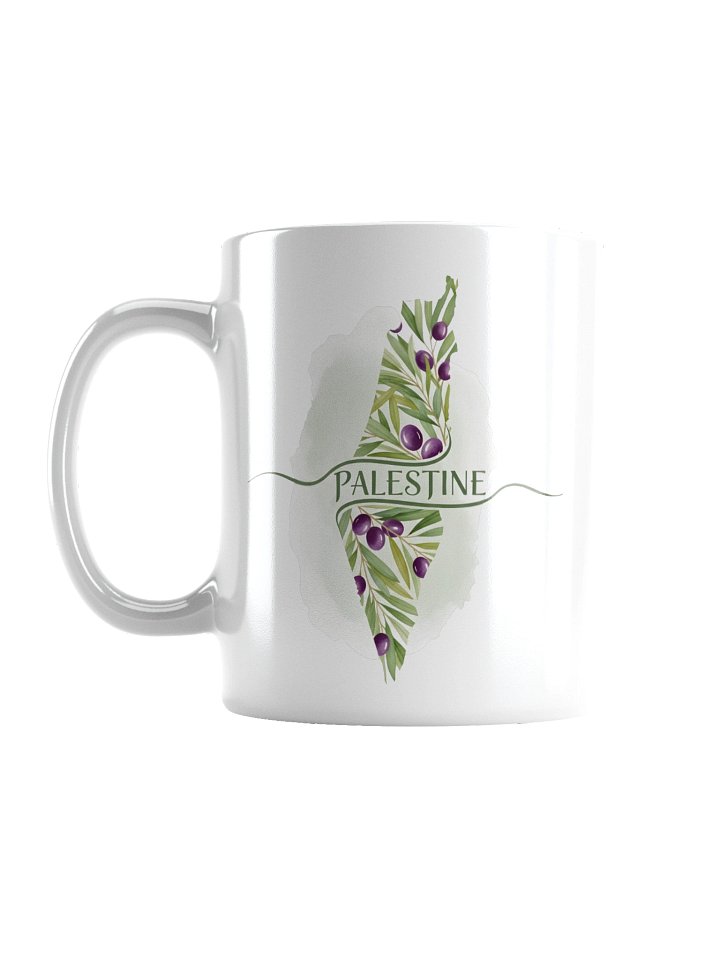 Palestine Map Olive Mug product image (3)