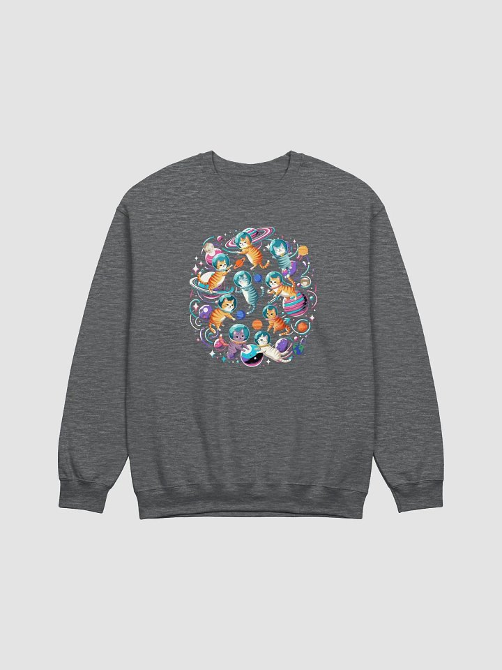 Cats In Space Adventure Crewneck Sweatshirt product image (3)