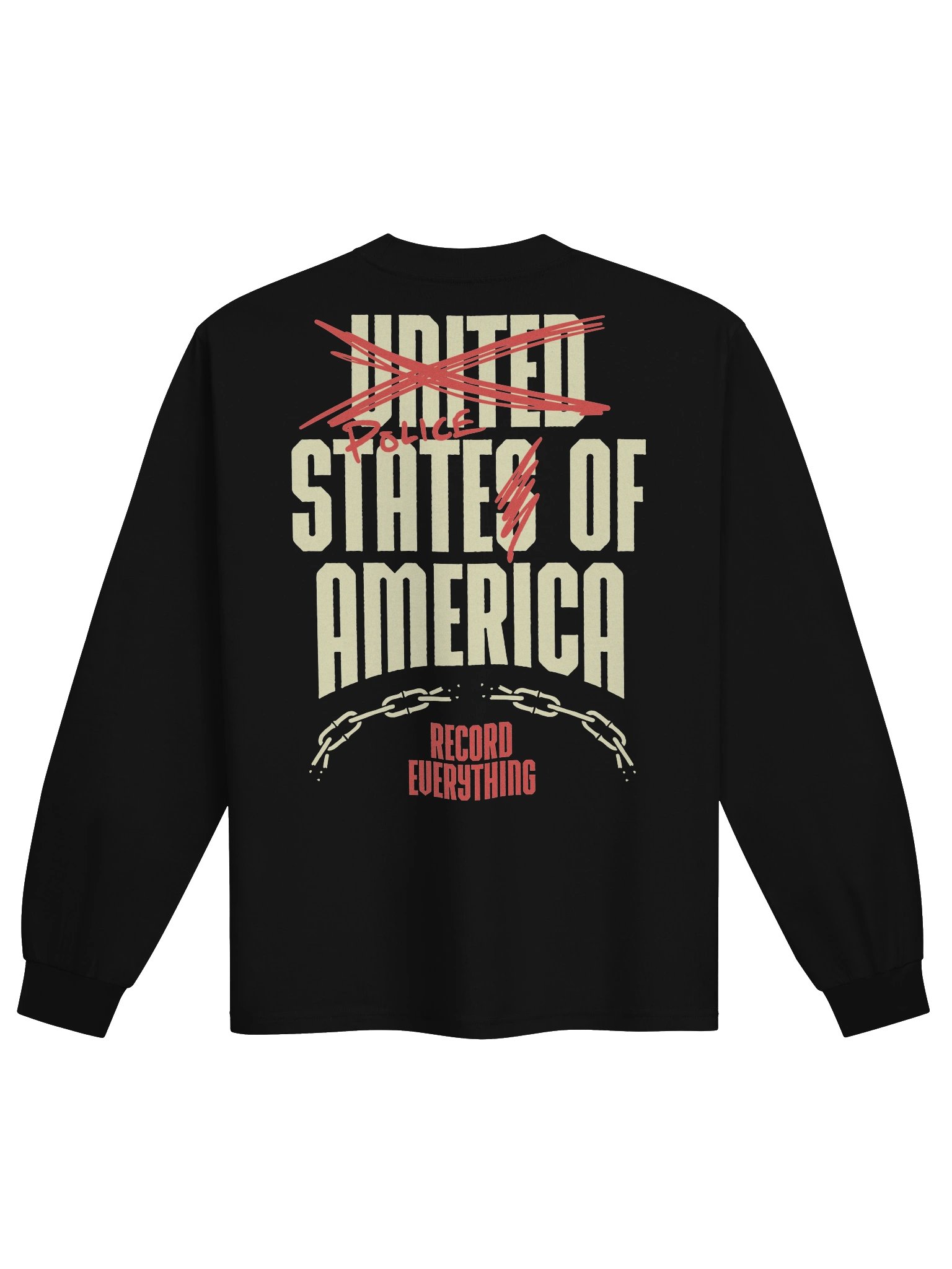 Police State Of America - BB x ASC Long Sleeve Tee product image (2)