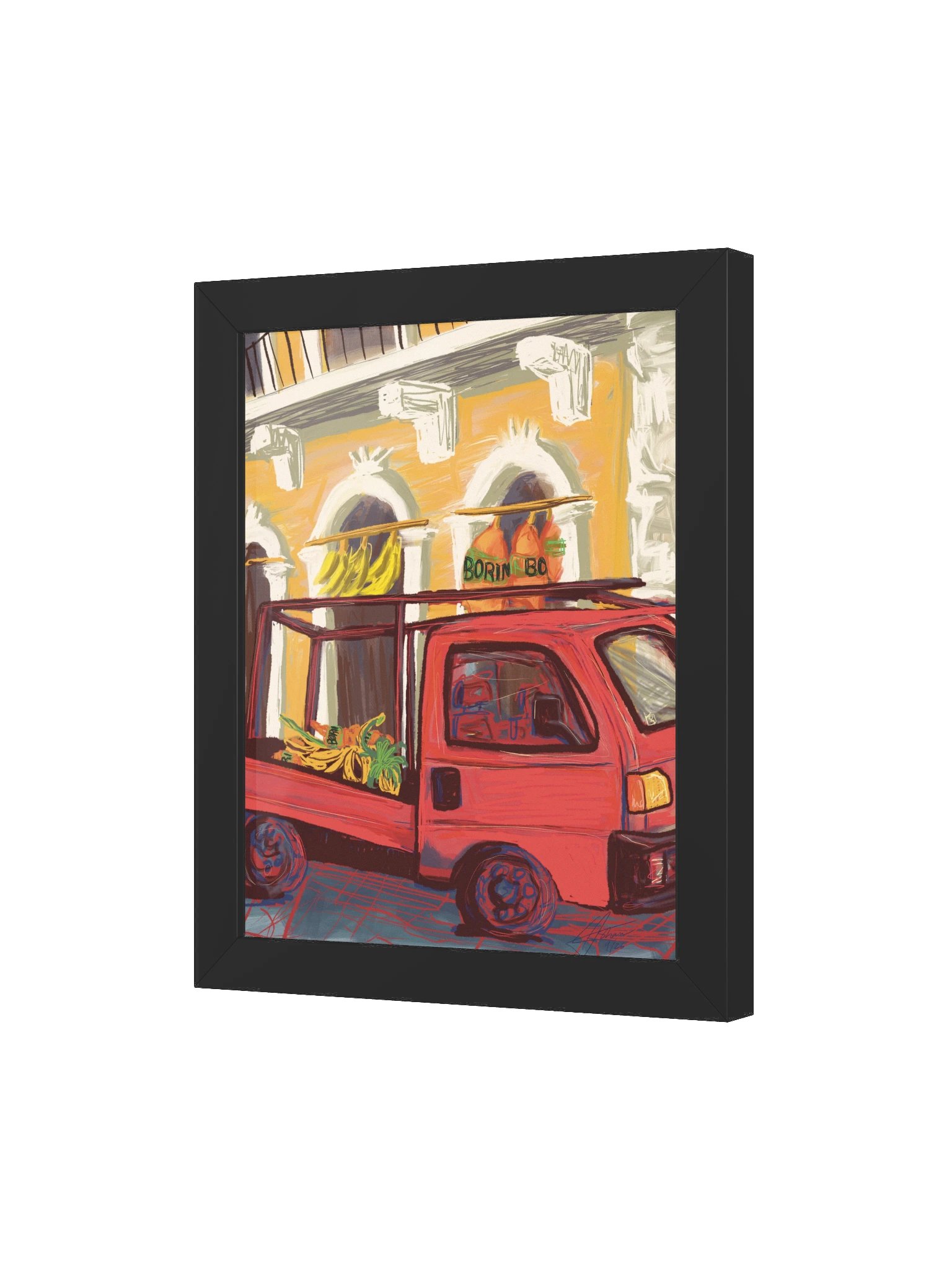 Sin fruta no hay vida — Framed Art Print product image (19)