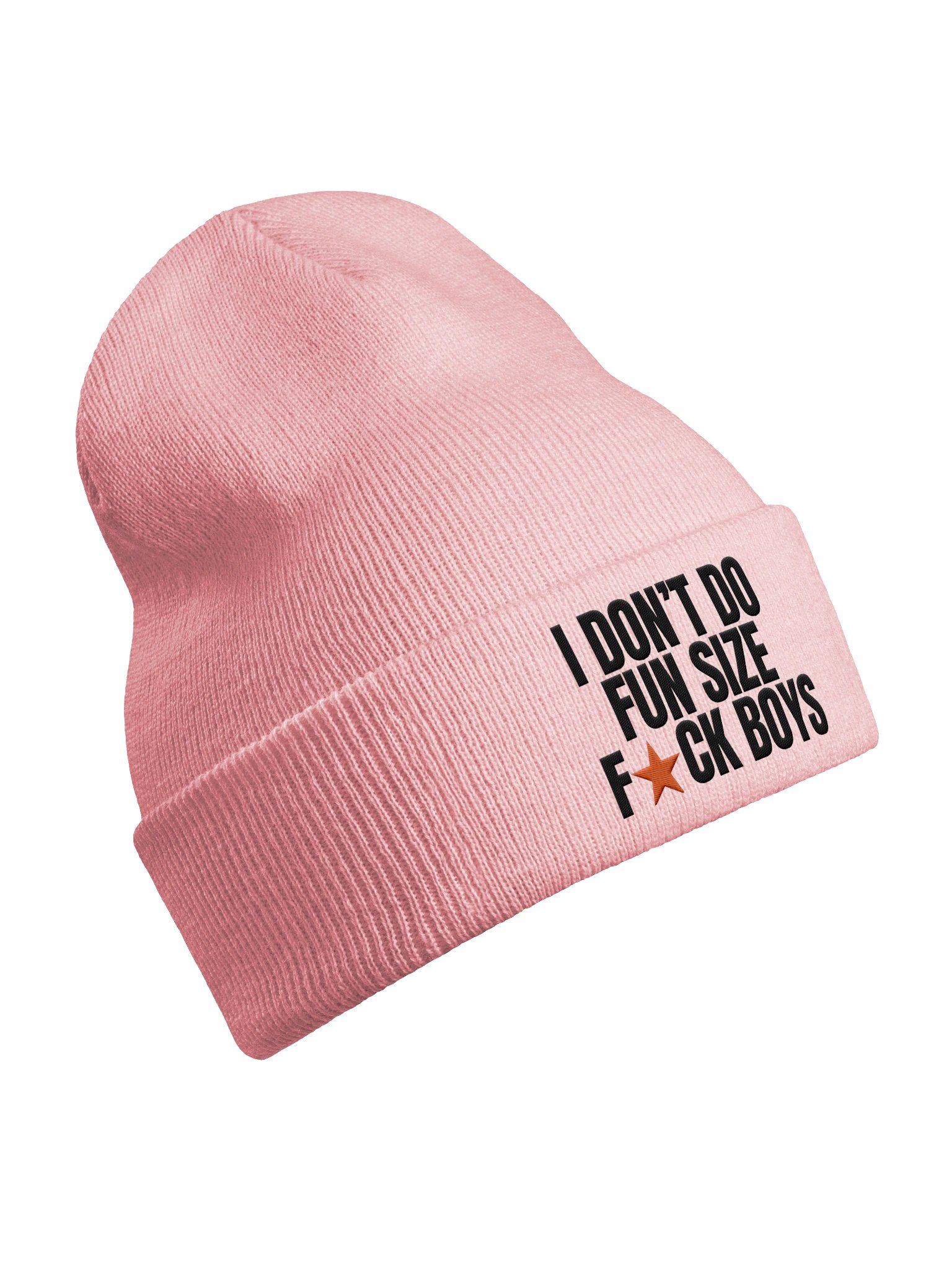 Embroidered Beanie - I Don't Do Fun Size F★CK Boys product image (8)