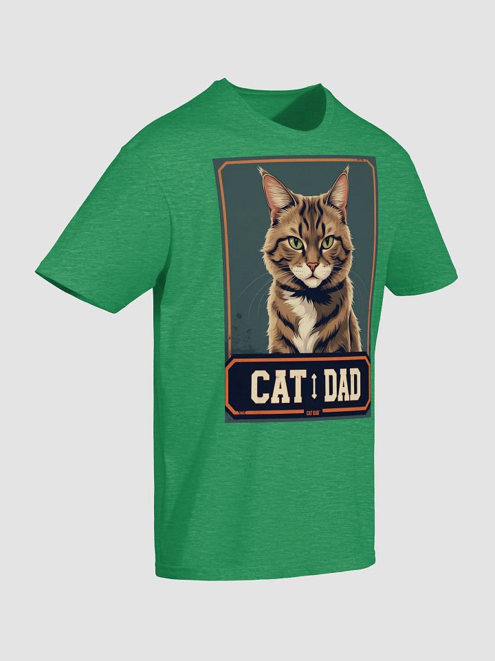 Cat Dad Pride – Rugged Feline Art product image (2)