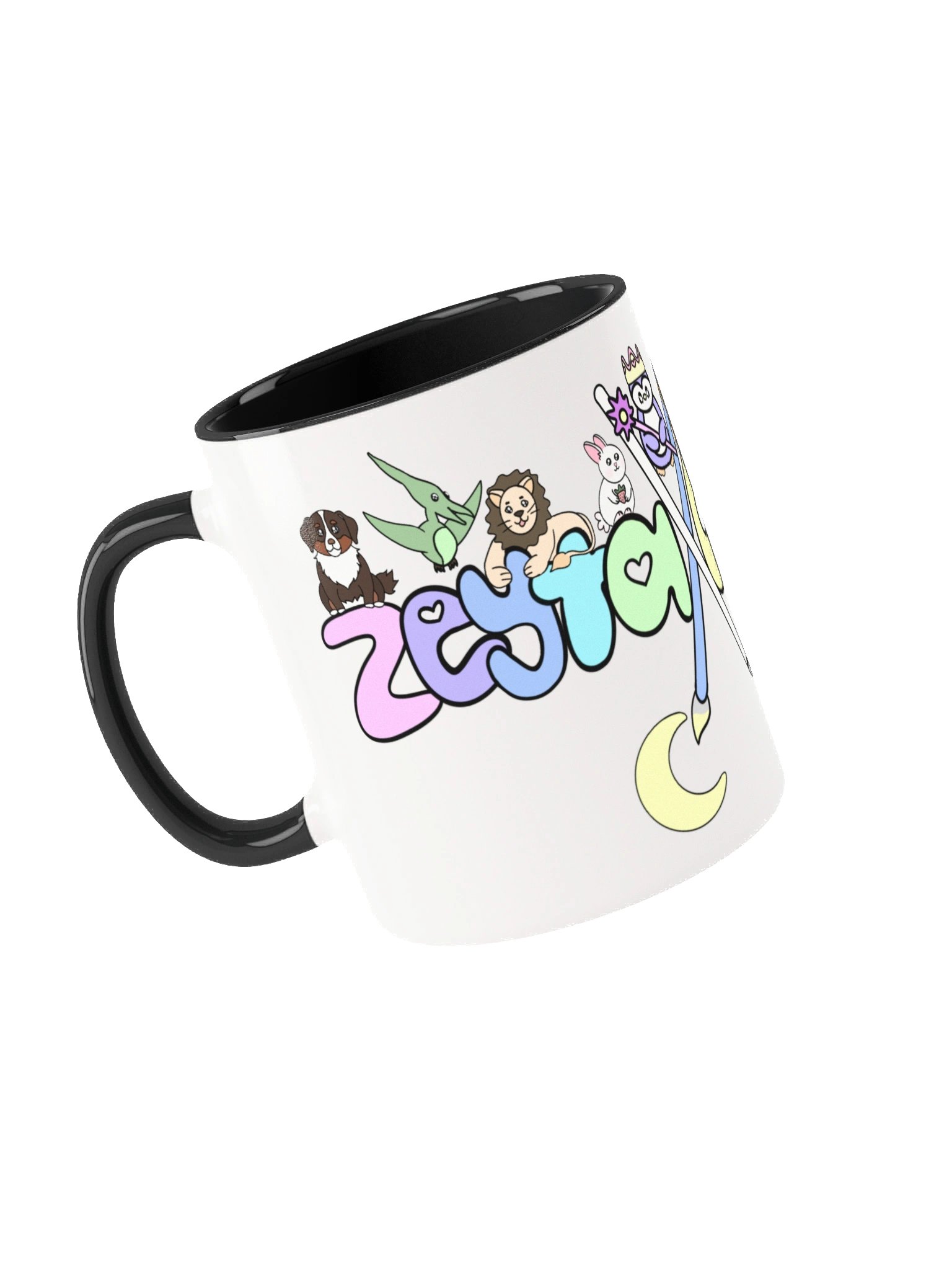 Colorful Mug with Zeyta Cross Logo and Friends product image (20)