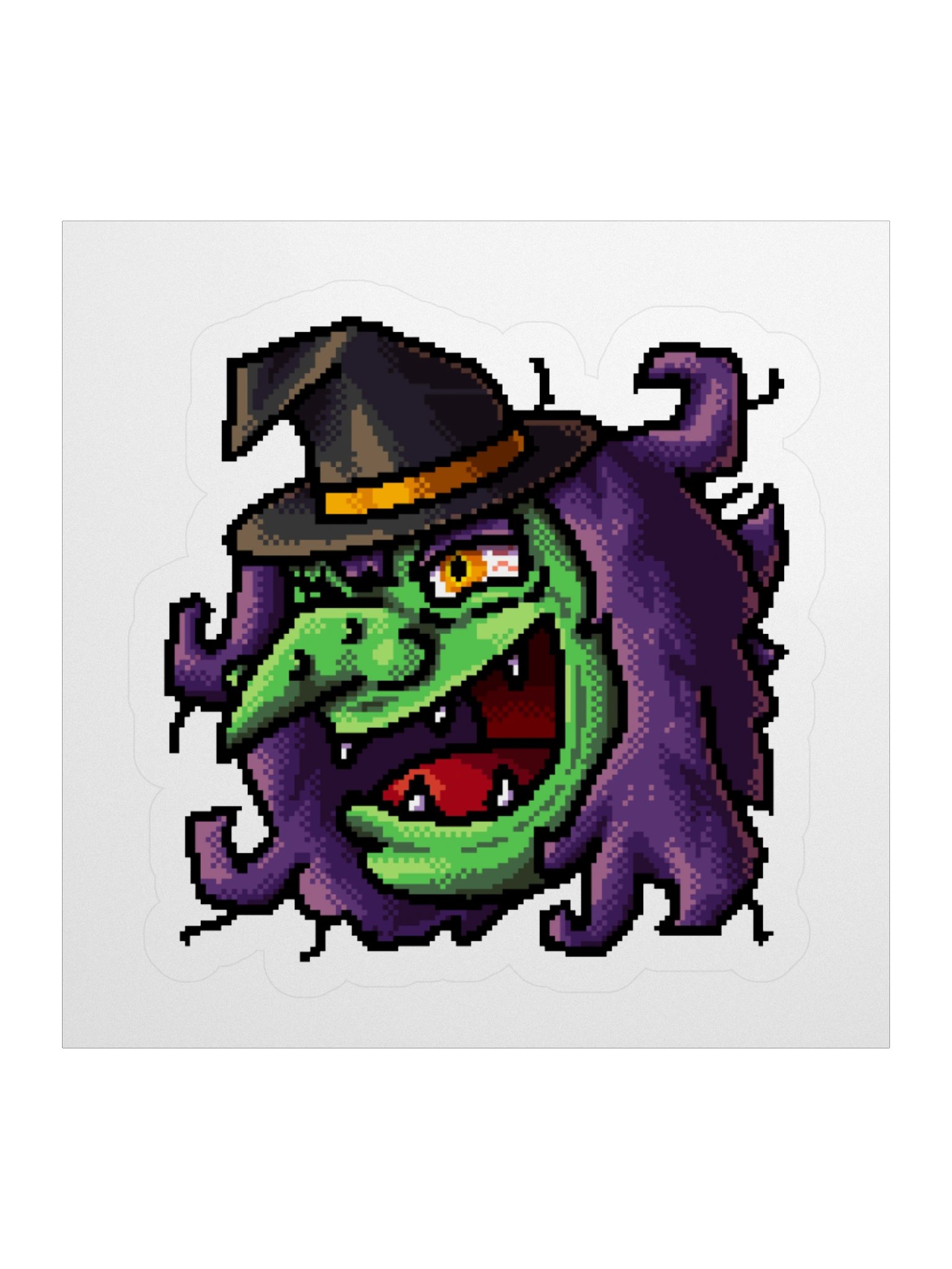 Pixel Witch Sticker product image (1)