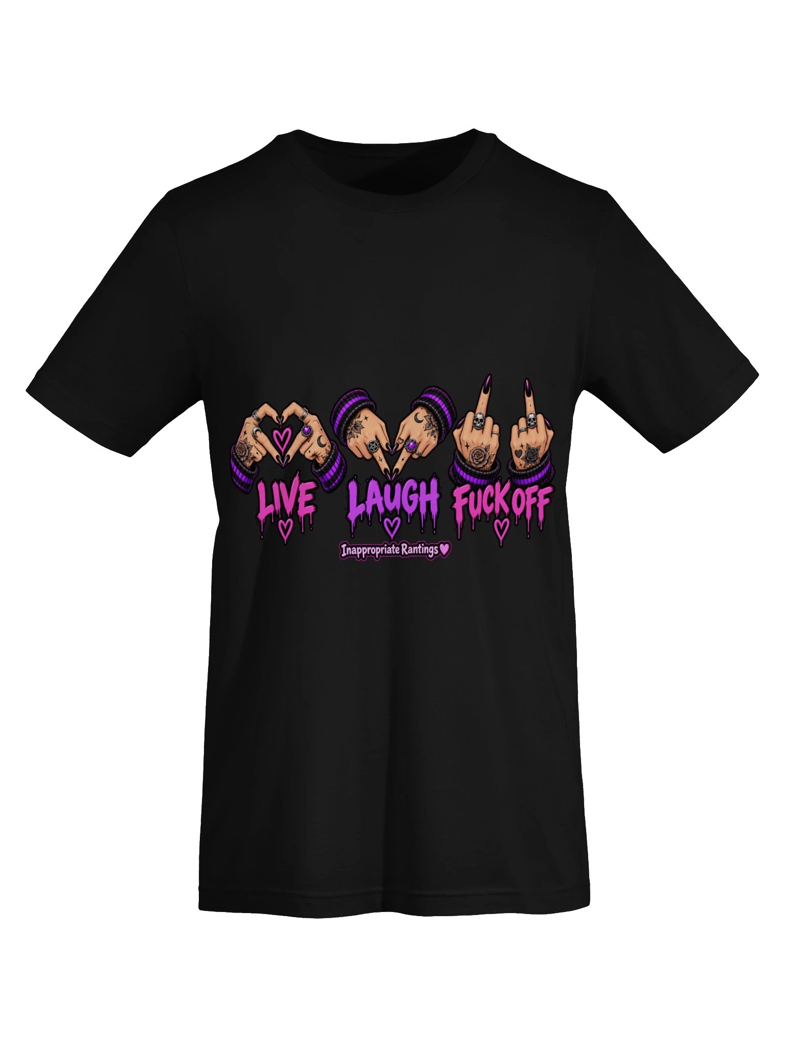 Live, Laugh, Fuck Off Tee product image (4)