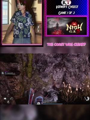 When you try to hide but the boss sees you anyway! #Nioh3 #Gaming #SillySandyAJ