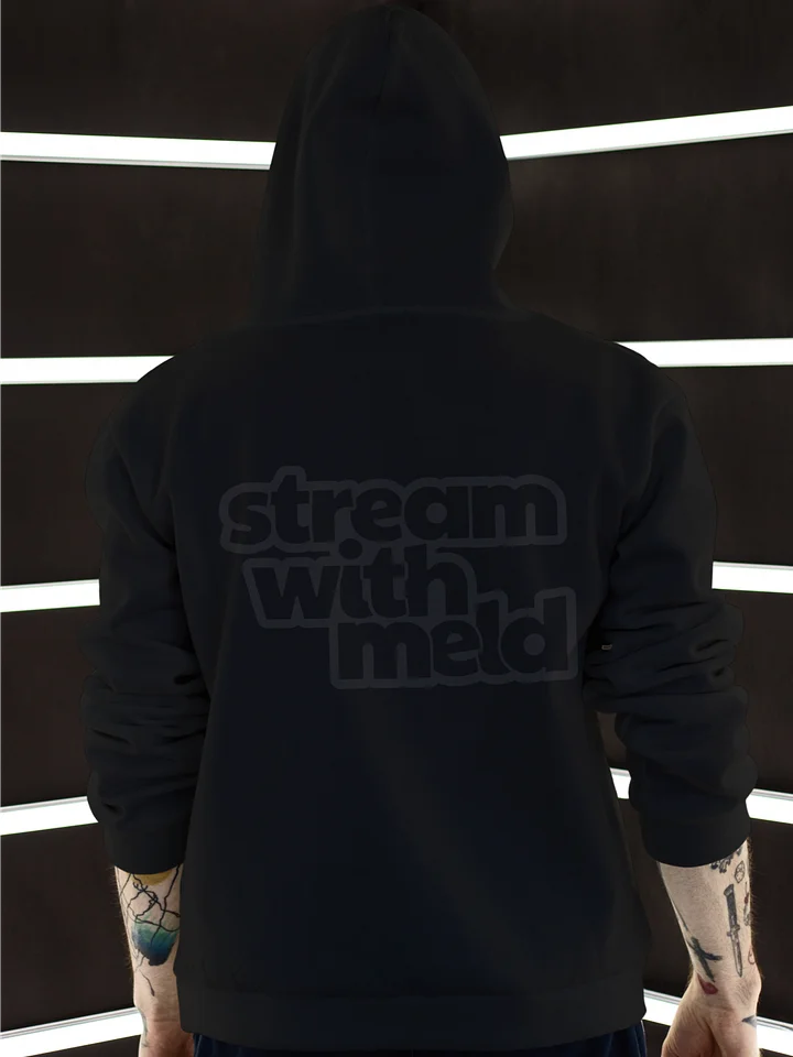 Monochrome Black Hoodie product image (2)