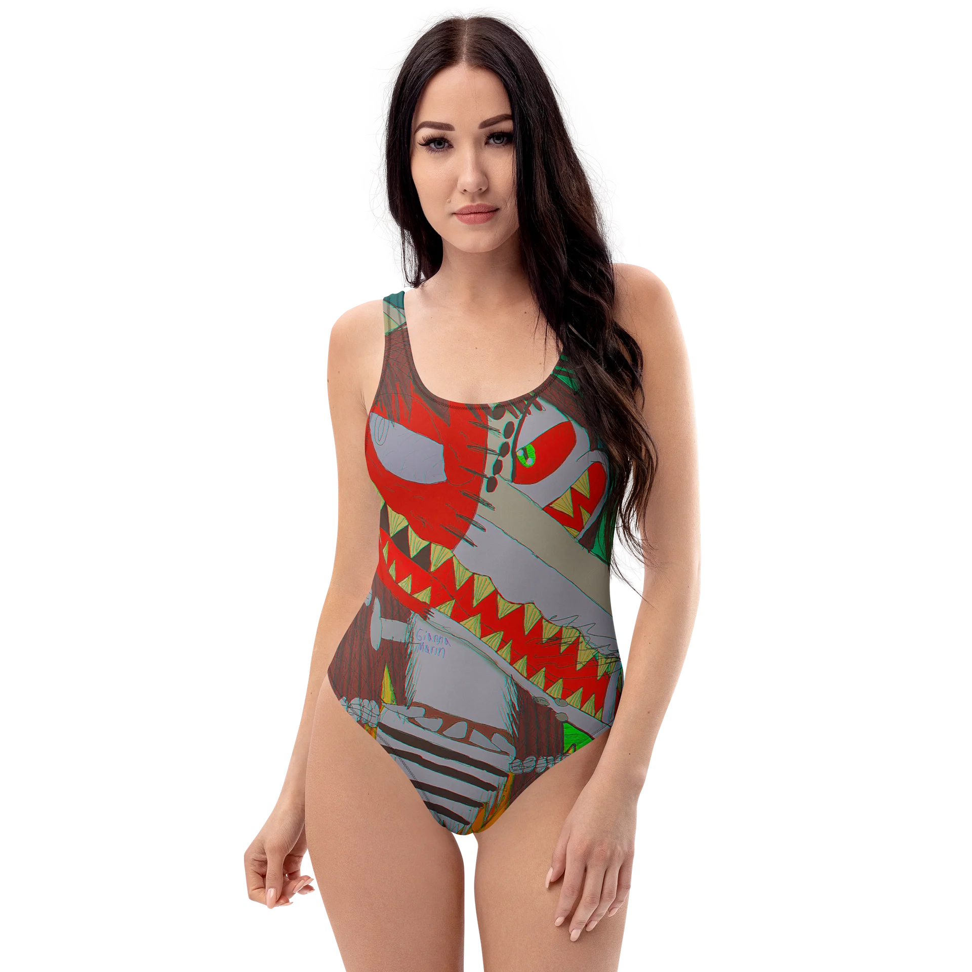 Maceo All-Over Print One-Piece Swimsuit product image (1)