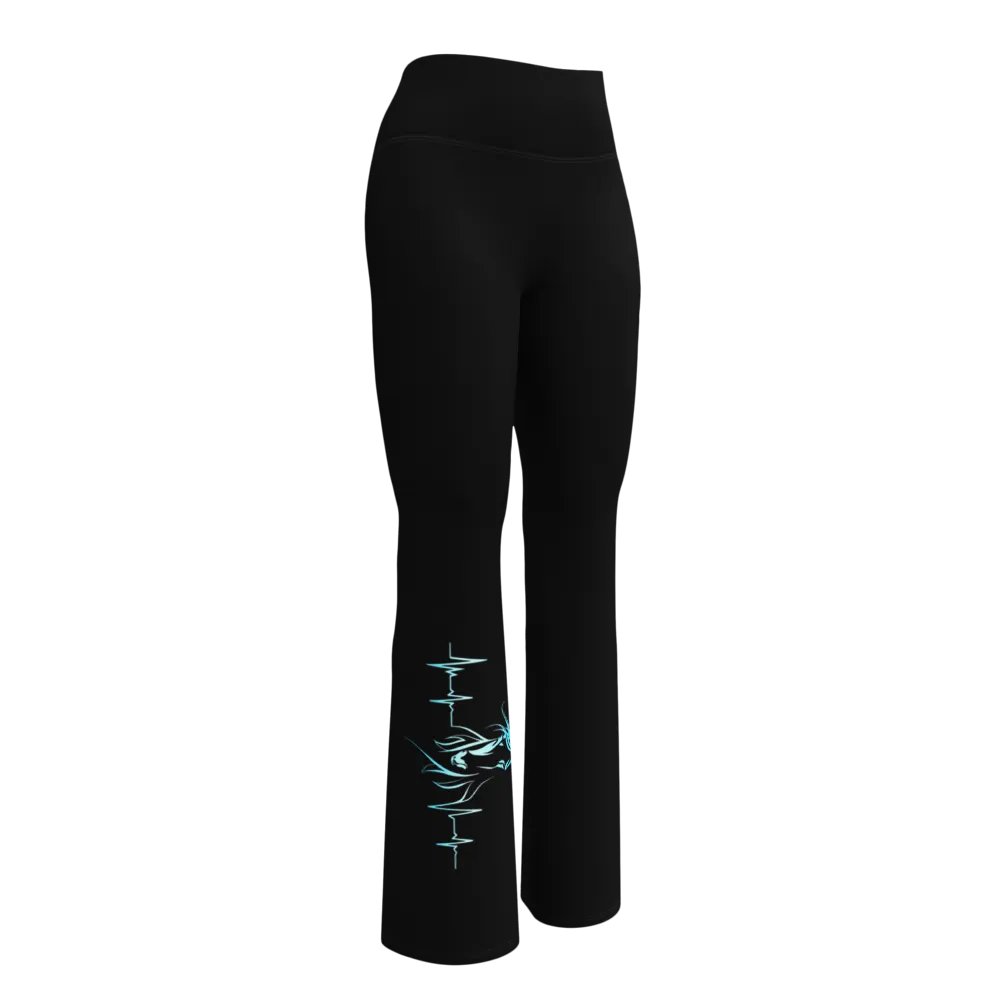 Horse Heartbeat Flare Leggings product image (2)