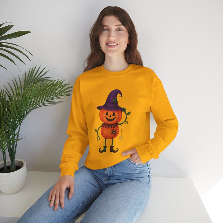 Mr. Pumpkin PNG | Cute Halloween Pumpkin Clipart | Fall Sublimation Design | Pumpkin Patch Digital Download product image (1)