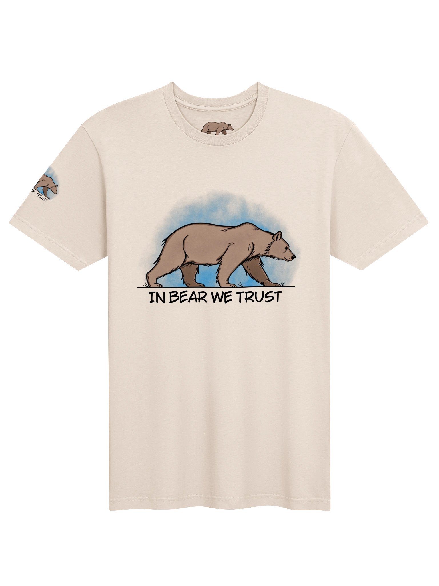 In Bear We Trust Tee | Brand Next Level product image (1)