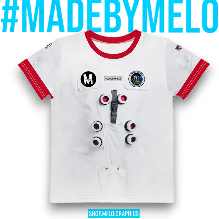 Astronaut Suit: #MeloCrew Junior Cadet - Ultimate Toddler T-Shirt | #MadeByMELO product image (2)