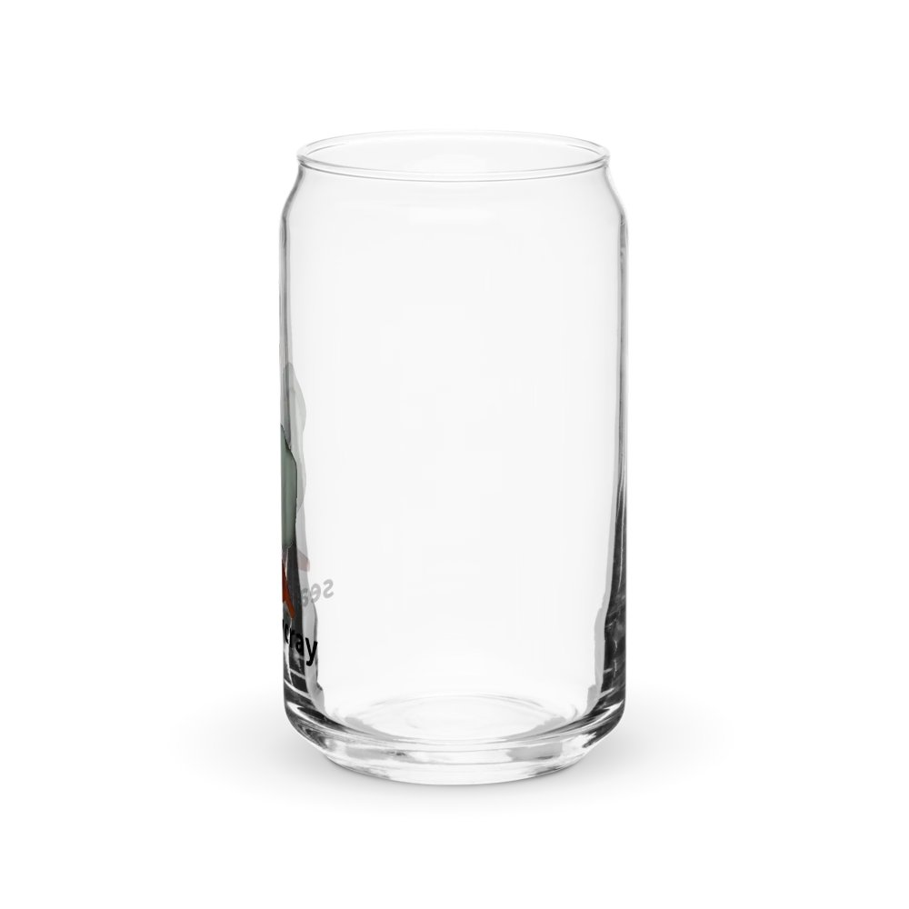 F*ck Duck 16oz coffee glass product image (39)