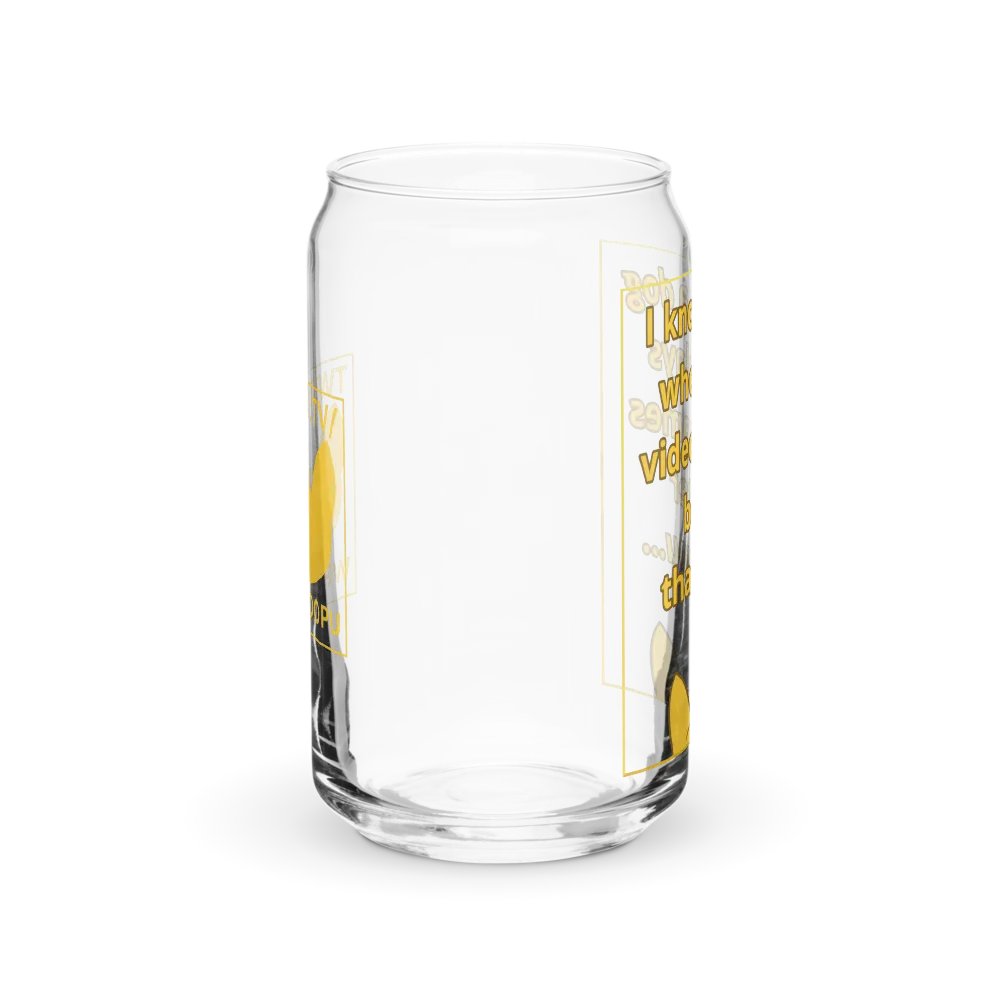 Doopsters - I know a Dog Gamer - Can-Shaped Glass product image (4)