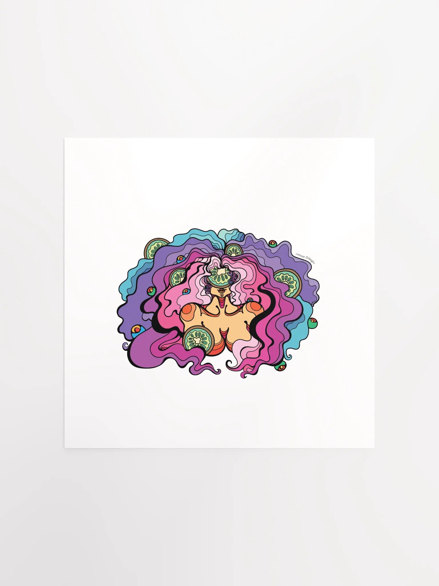 "The Violet Maiden" Print product image (3)