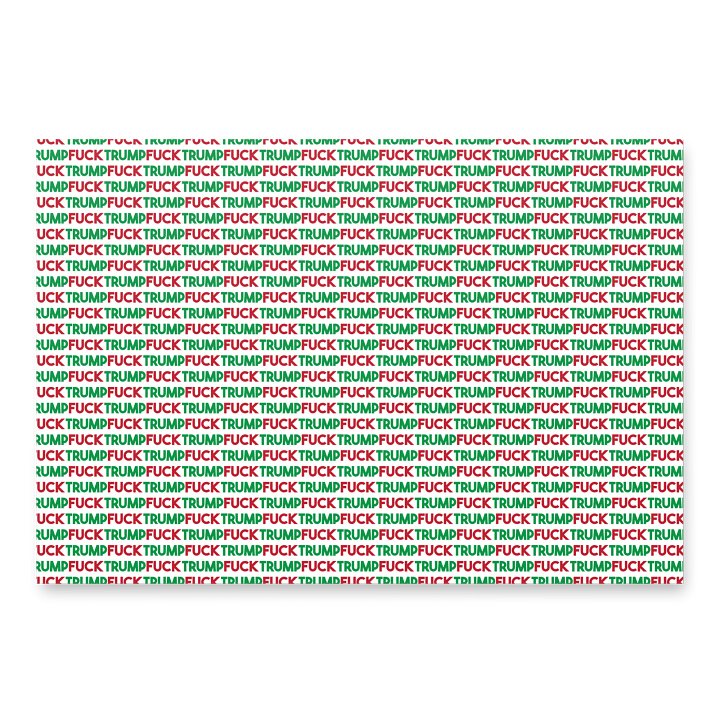 Merry F*ck Trump Giftwrap product image (2)