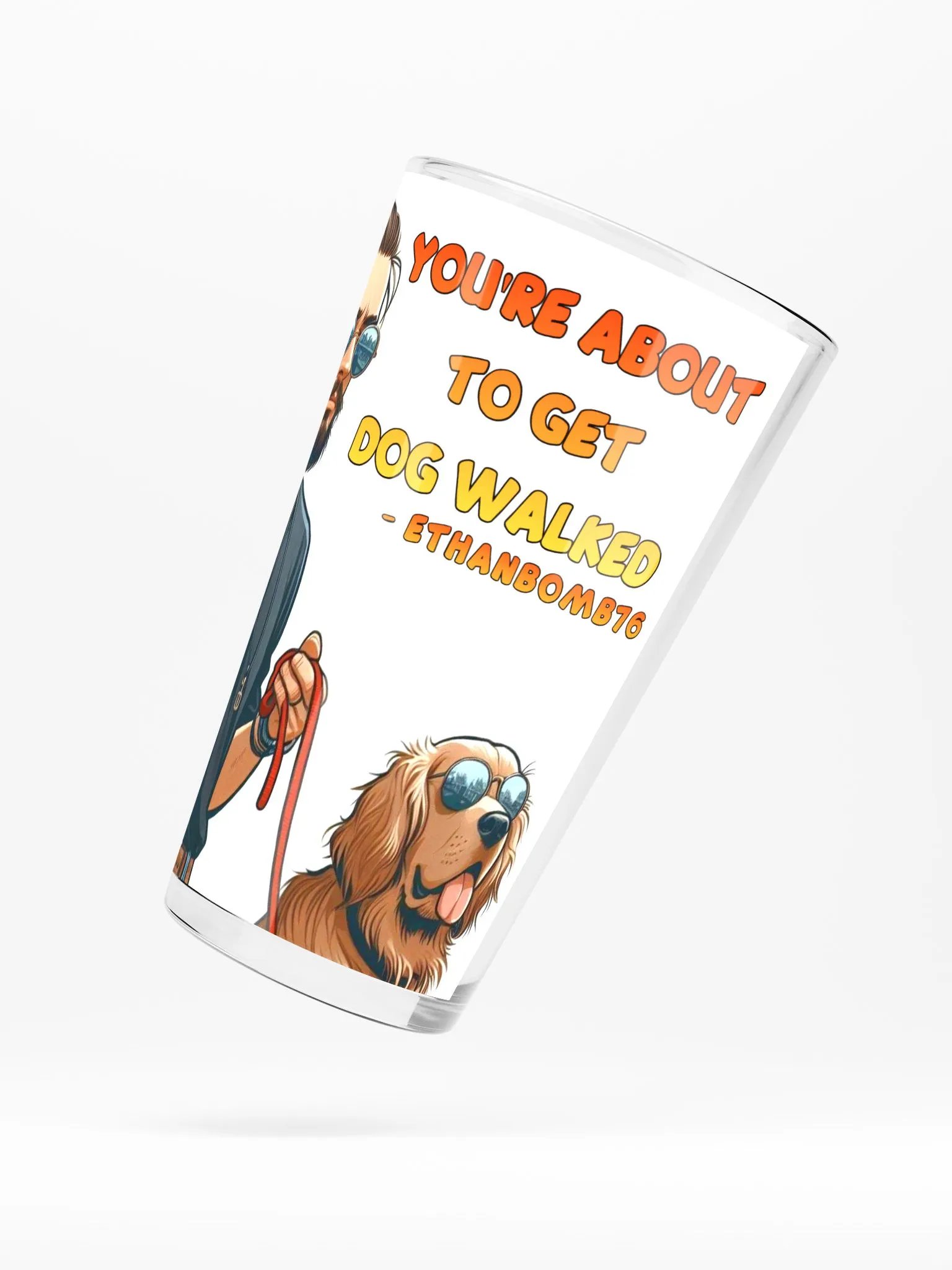 ETHANBOMB - DOG WALK GLASS product image (5)