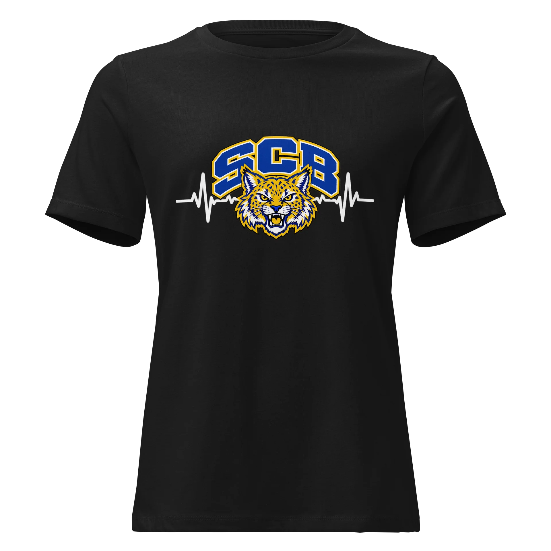 Steel City Bobcats SCB Heartbeat (Married into it)Logo Tee product image (1)