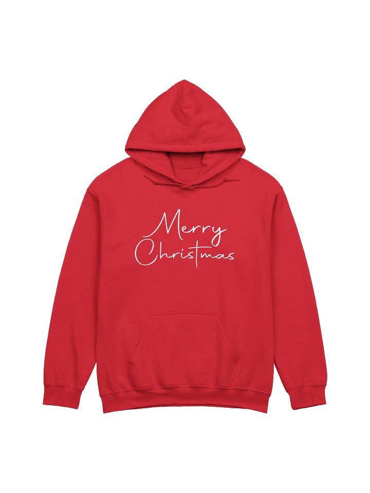 Merry Christmas colored hoodie product image (1)
