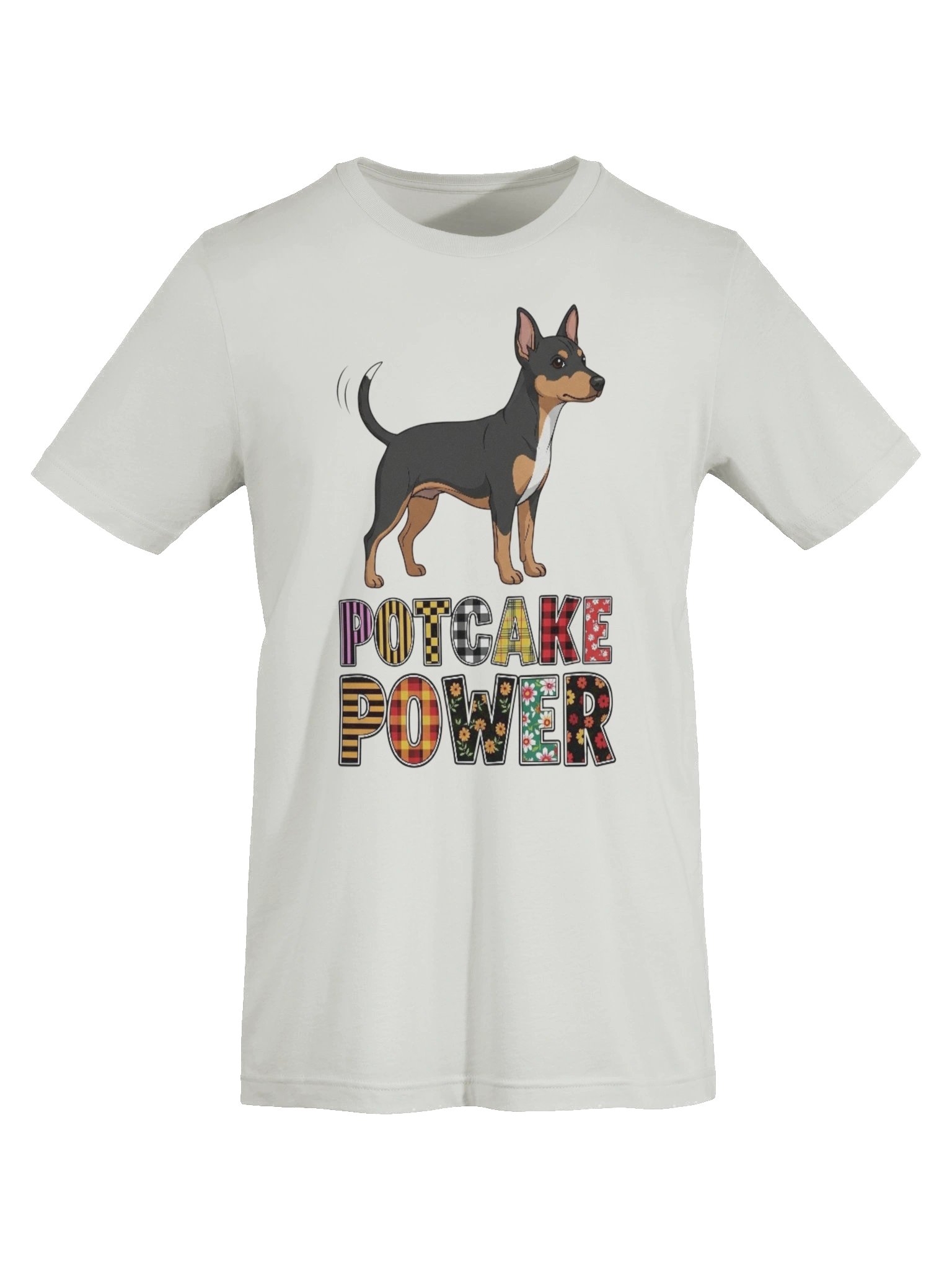 Potcake Dog Power - Caribbean Rescue Dog with Patterned Text product image (7)