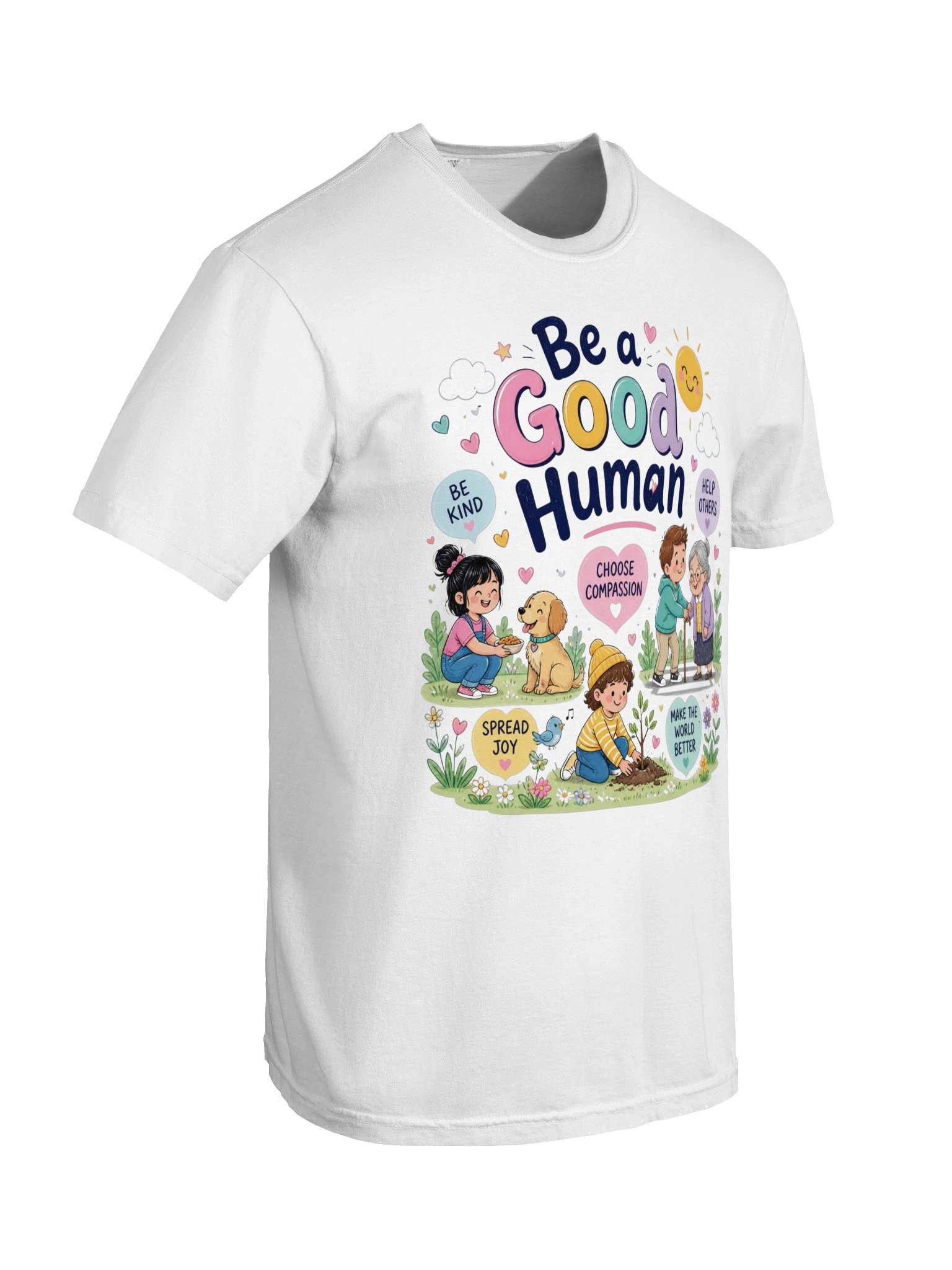 Be a Good Human Kindness Compassion Helping Scene product image (6)