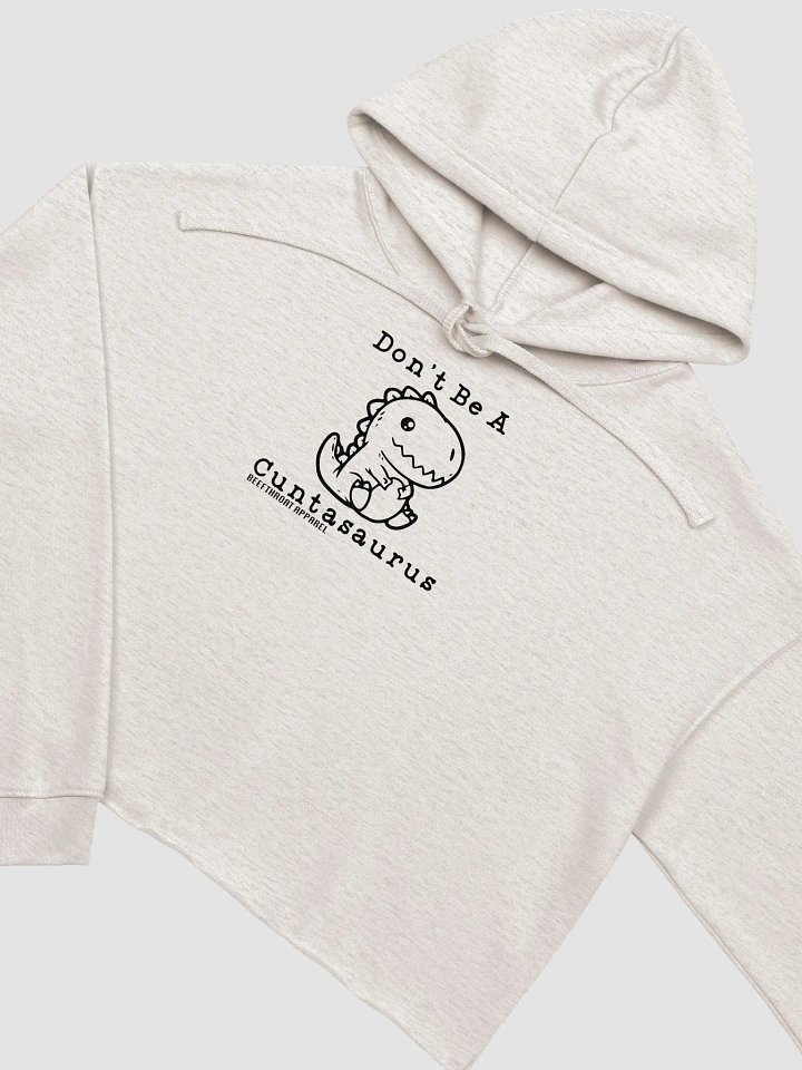 Choose Kindness Over Cuntasauruses Women's Crop Hoodie product image (1)
