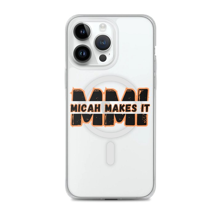 Micah Makes It "Inside The Logo" Clear MagSafe iPhone Case product image (2)