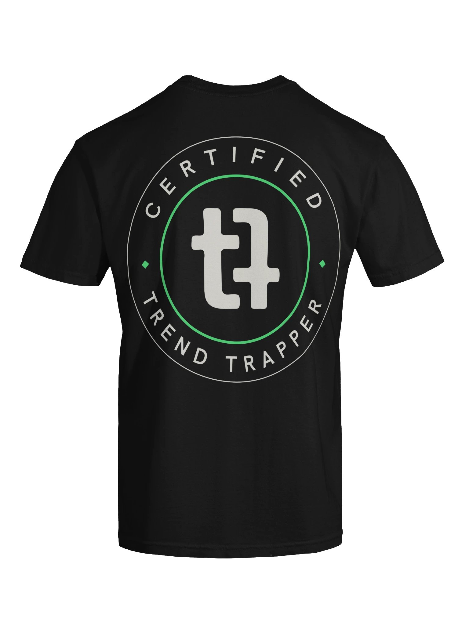 Certified Trend Trapper Tee — Washed Black product image (11)
