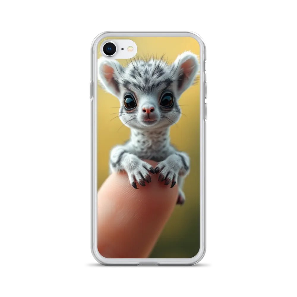 Whimsical Alpaca on a Finger Creature iPhone® Case product image (24)