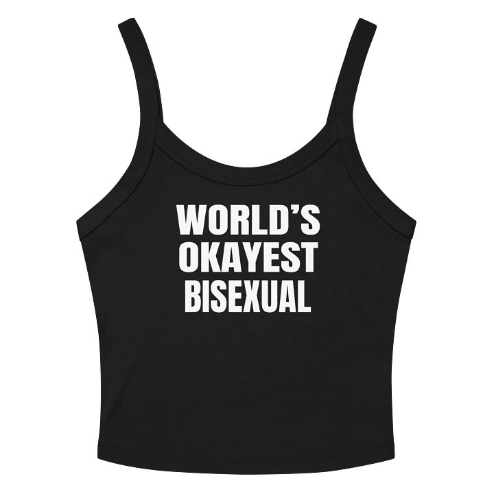 World's Okayest Bisexual Tank product image (2)
