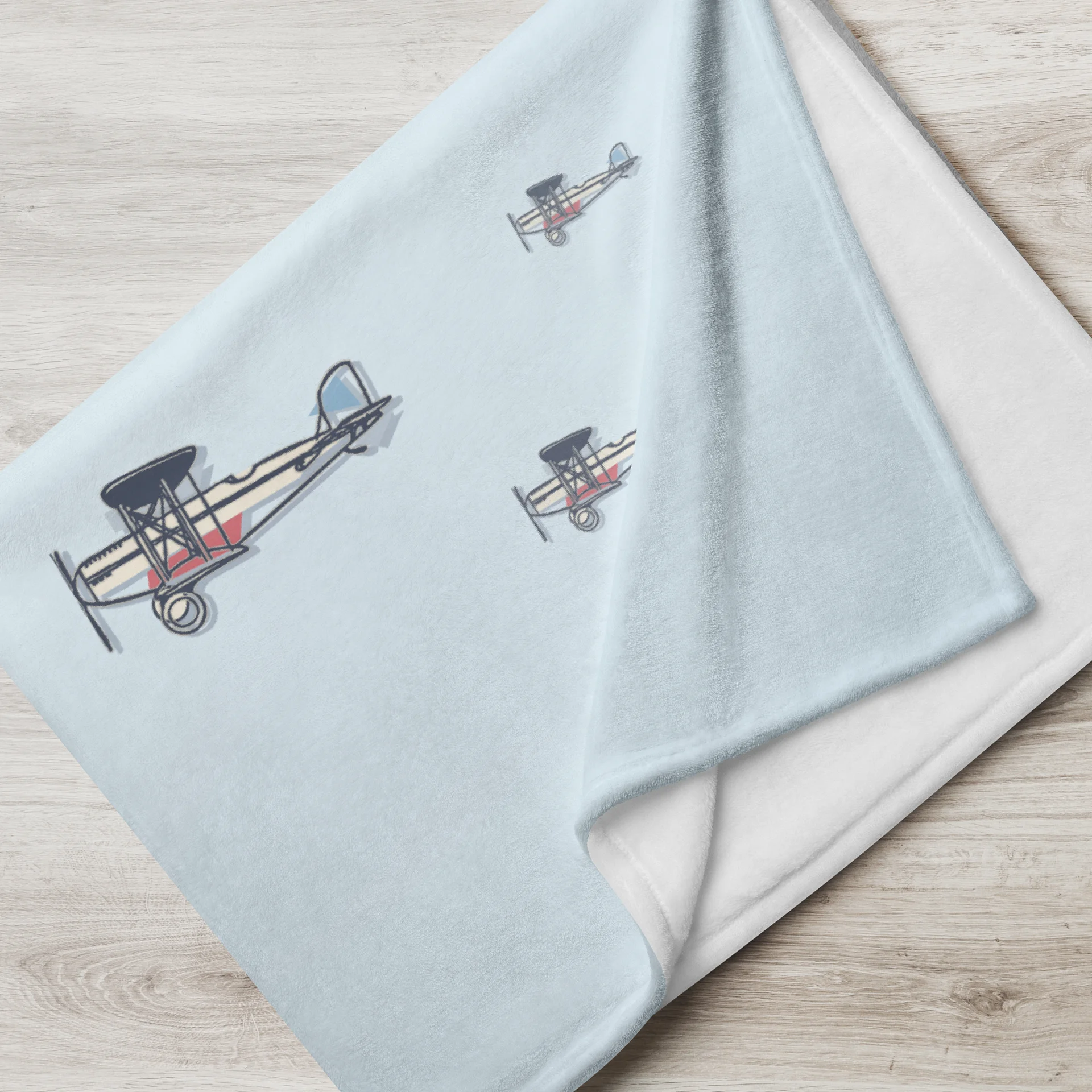 Orbit Fair Biplane Sparse Room Throw product image (7)