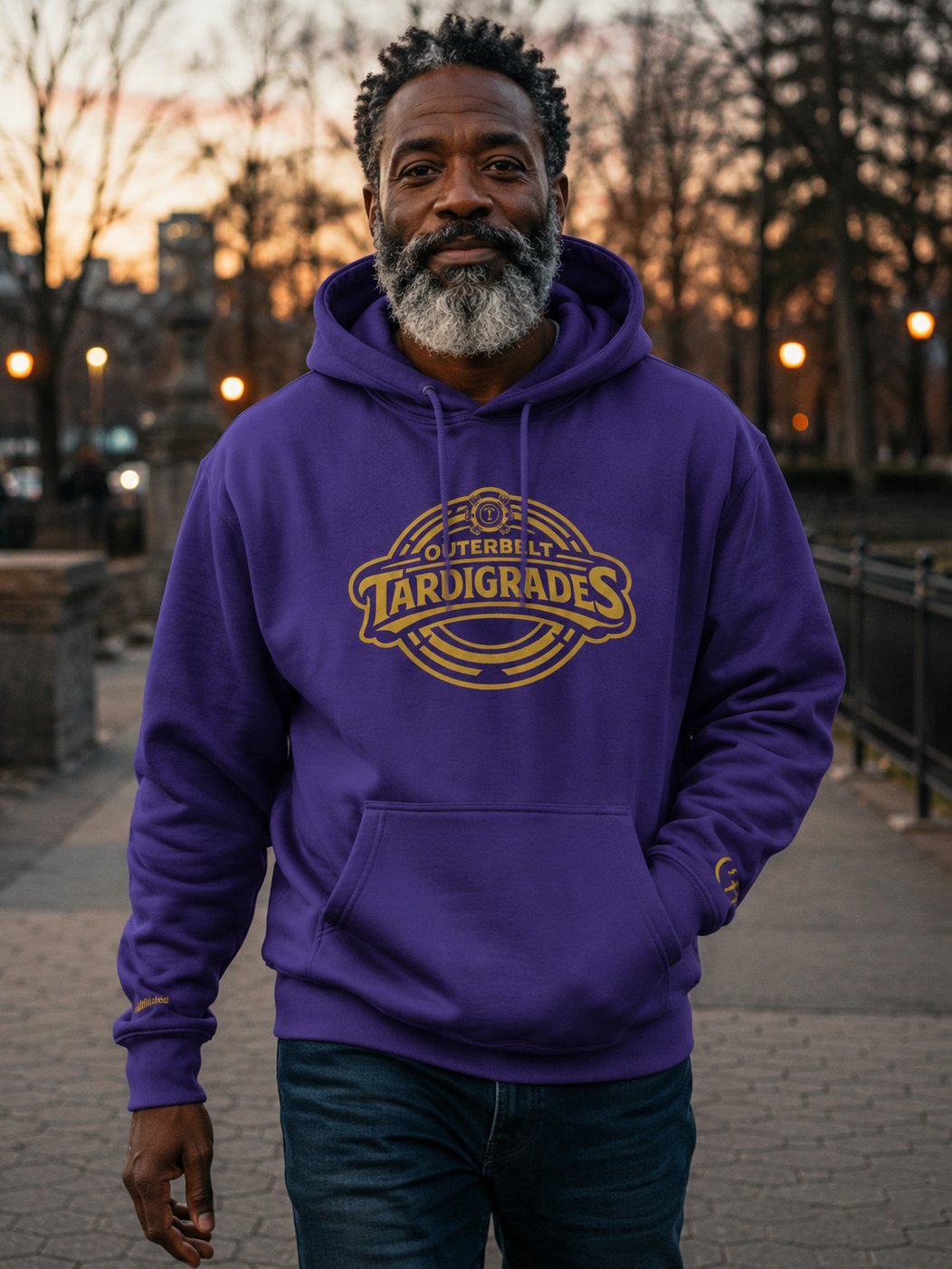 Outerbelt Tardigrades Team Lockup Pullover Hoodie product image (3)