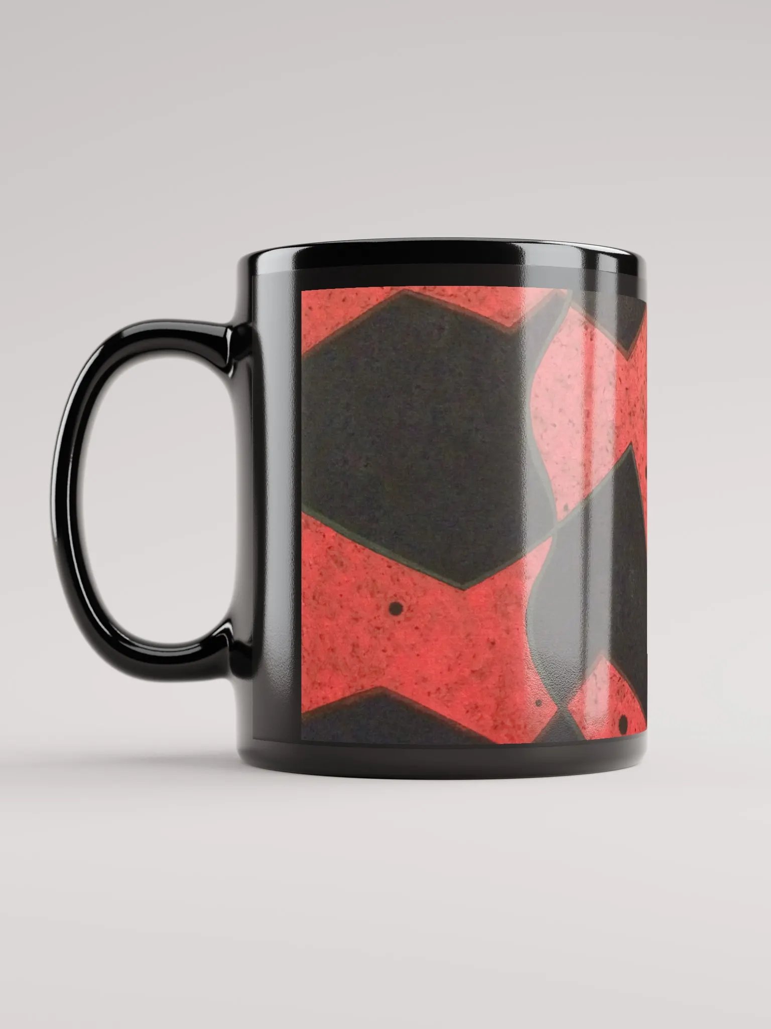 The Real Fix Black Glossy Mug product image (6)