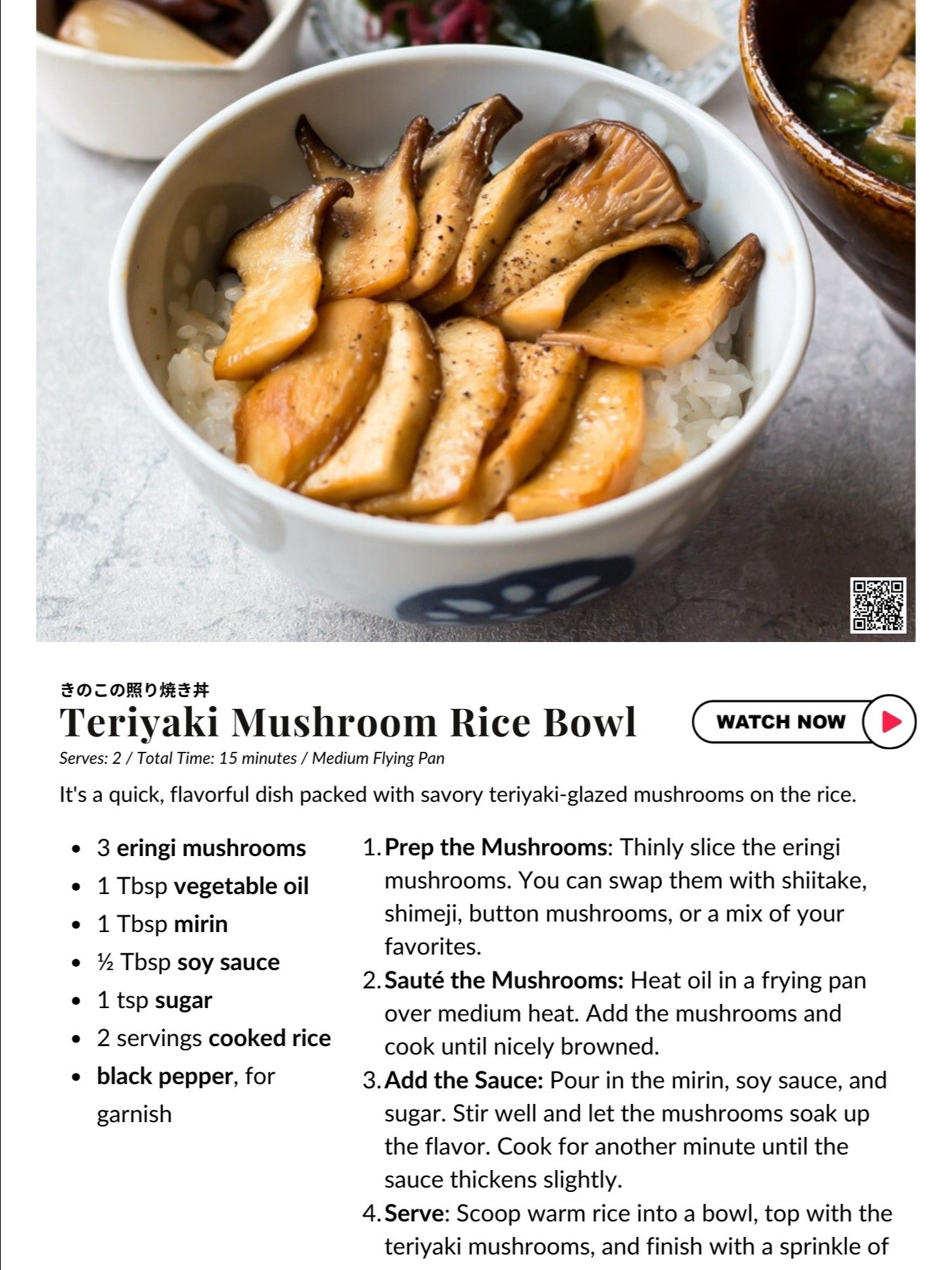 [eBook] Everyday Vegan: 14 Vegan Recipes with Japanese Flavors! (With Videos!) product image (4)