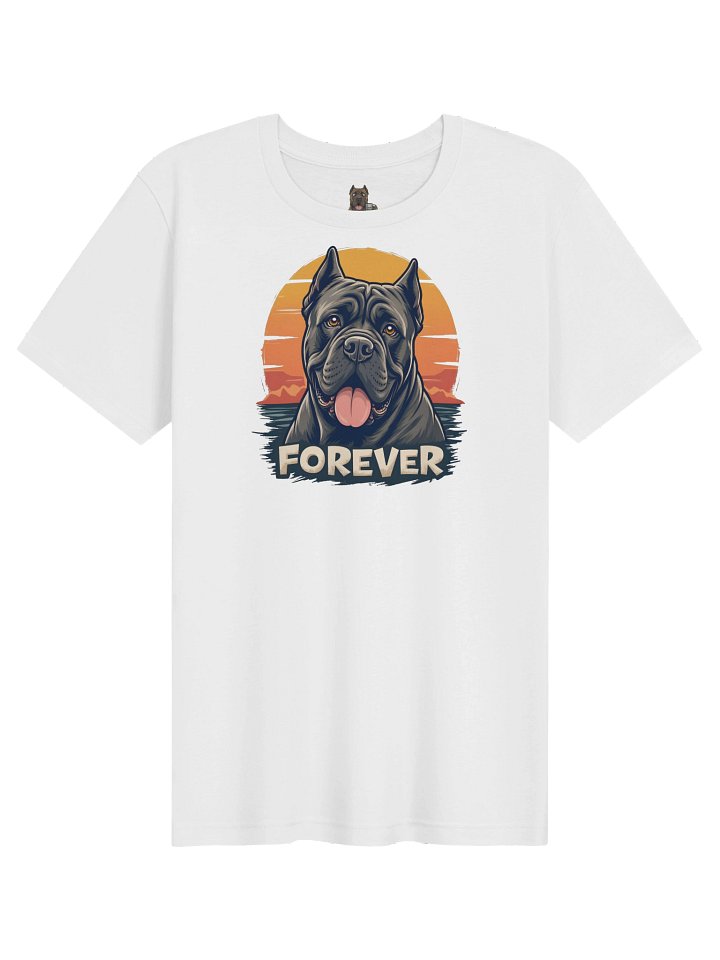 Cane Corso Forever T-Shirt – Black Cane Corso Sunset Portrait product image (20)