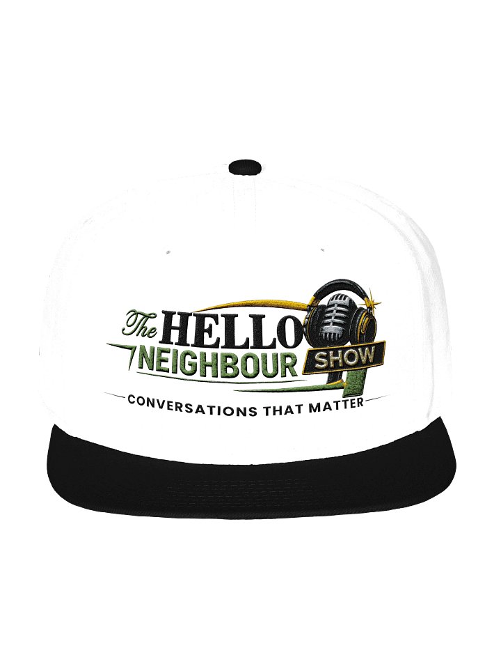 The Hello Neighbour Show™ Premium Embroidered OTTO Cap | Official Structured Snapback product image (1)