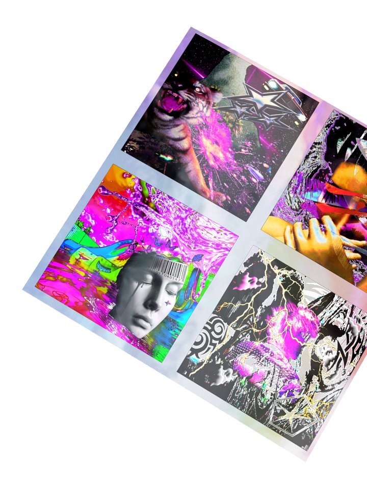 SUS64 - HOLO-P STICKERS product image (2)