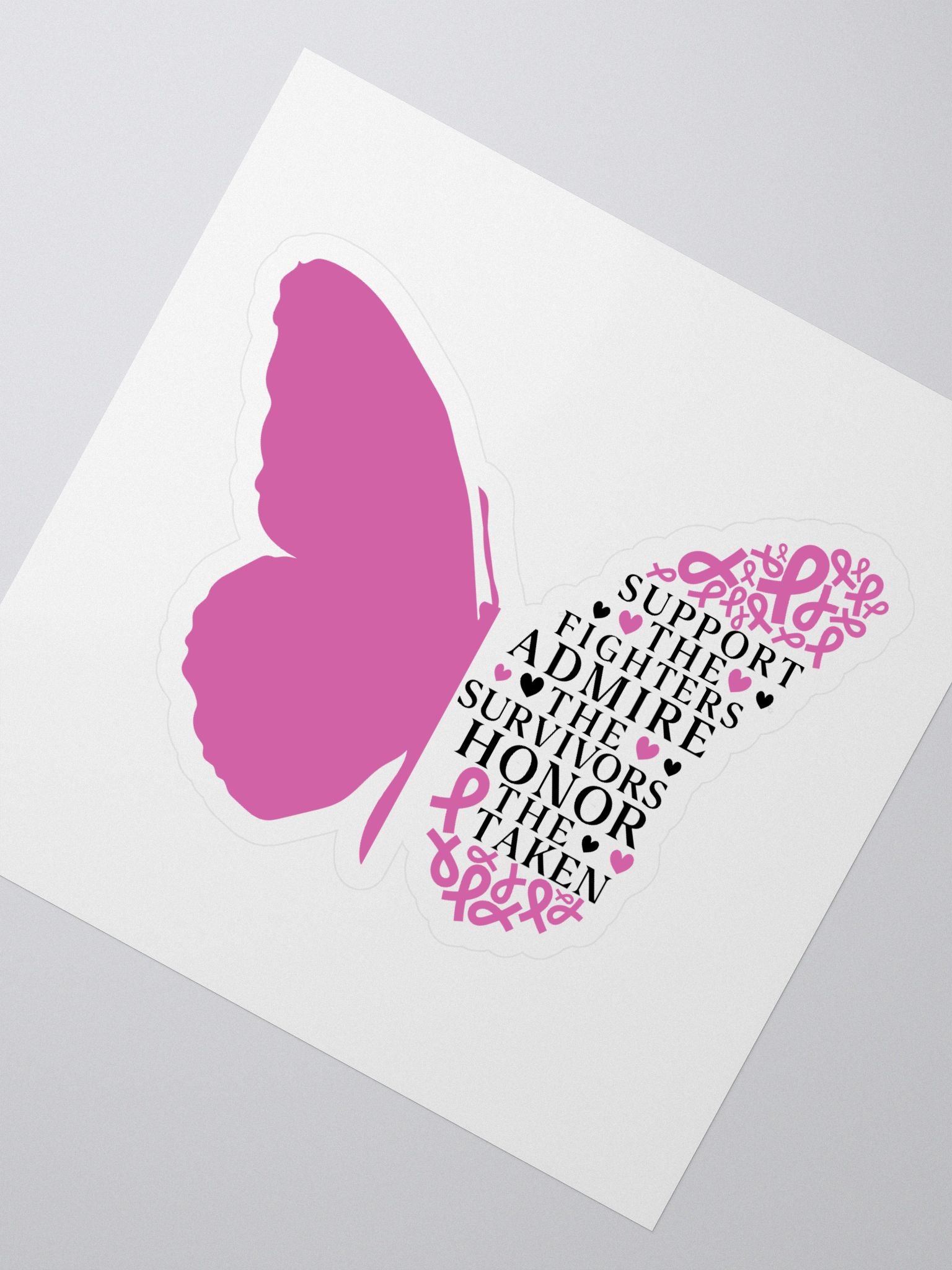 Breast Cancer Awareness - Support Sticker product image (2)
