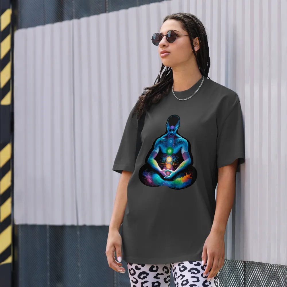 [Meditation] Oversized T-Shirt product image (10)