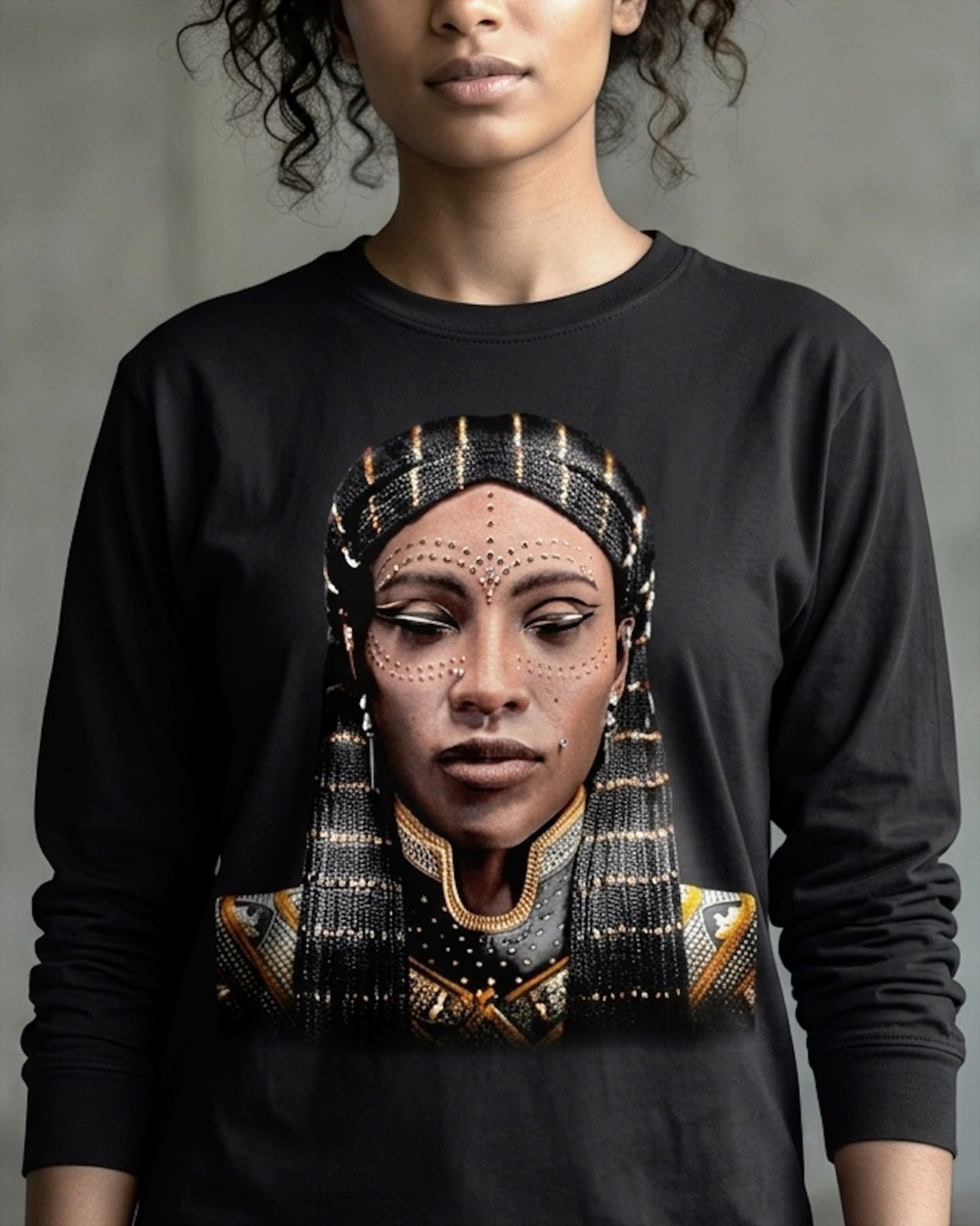 Queen Amanishakheto · Bella+Canvas Supersoft Long Sleeve T-Shirt product image (4)