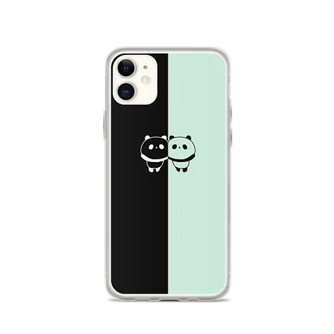 PANDAZ PHONE CASE (Black And Mint) product image (1)