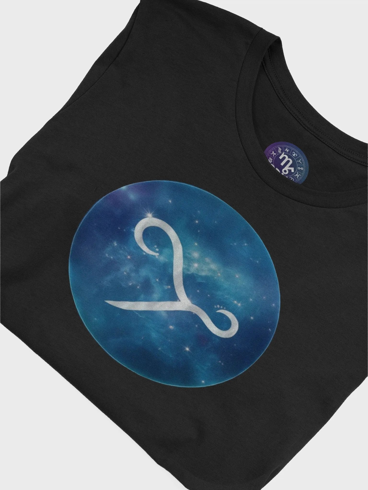 Unisex Aquarius Zodiac Symbol Supersoft T-Shirt with Cosmic Design product image (7)