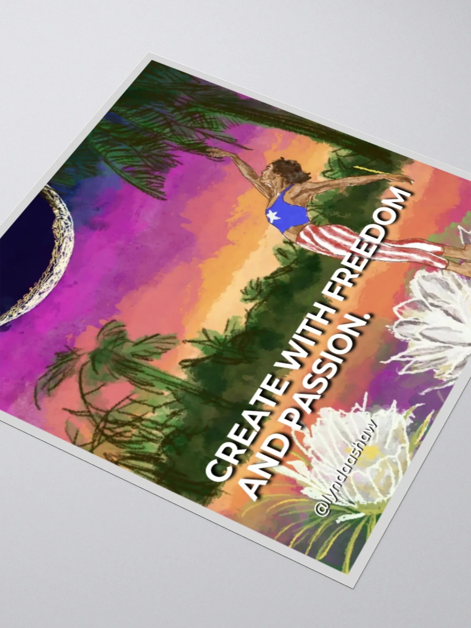 Dama de Noche; sticker product image (3)