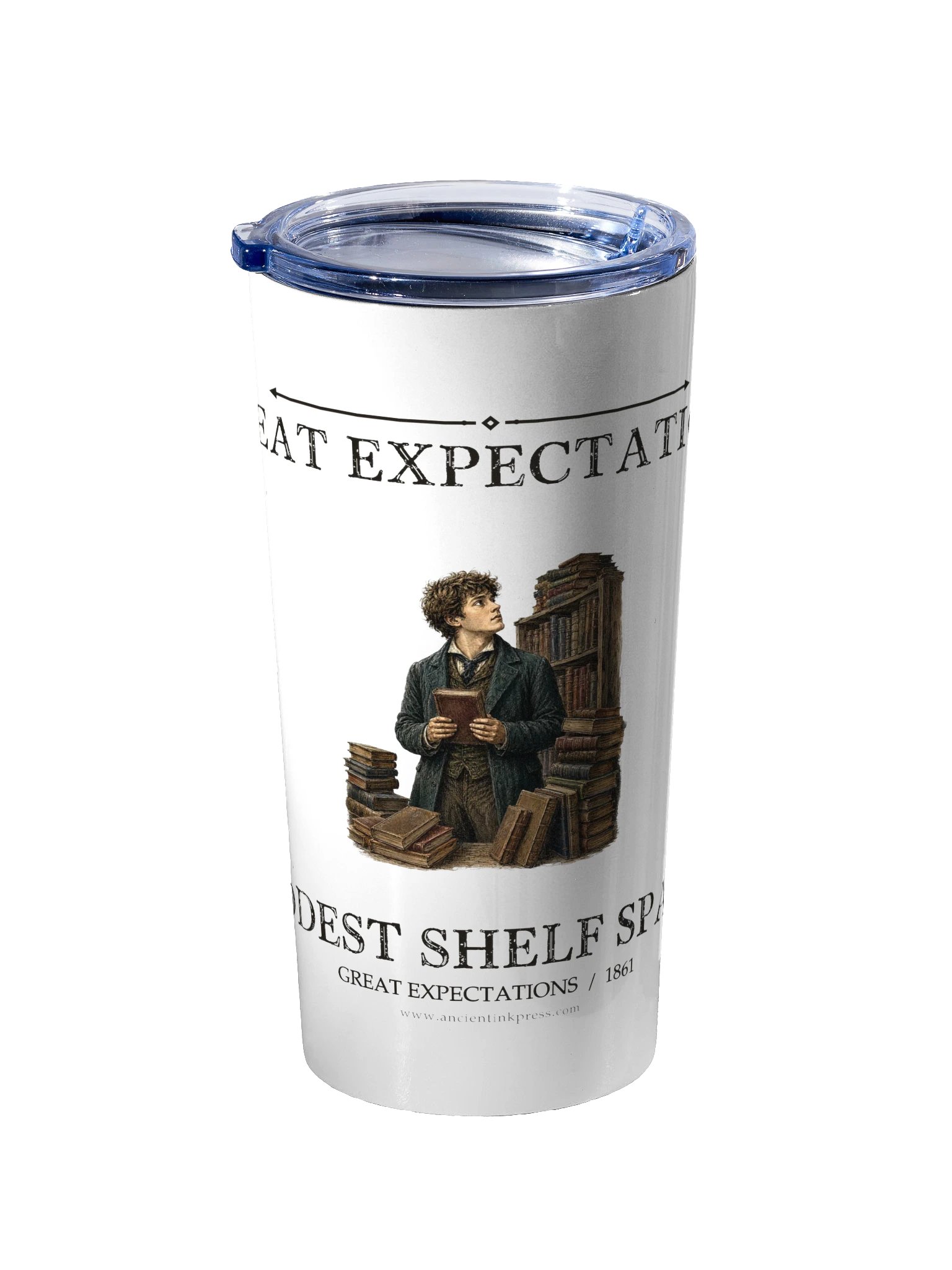 Great Expectations Modest Shelf Space -- Great Expectations 20oz Tumbler product image (2)