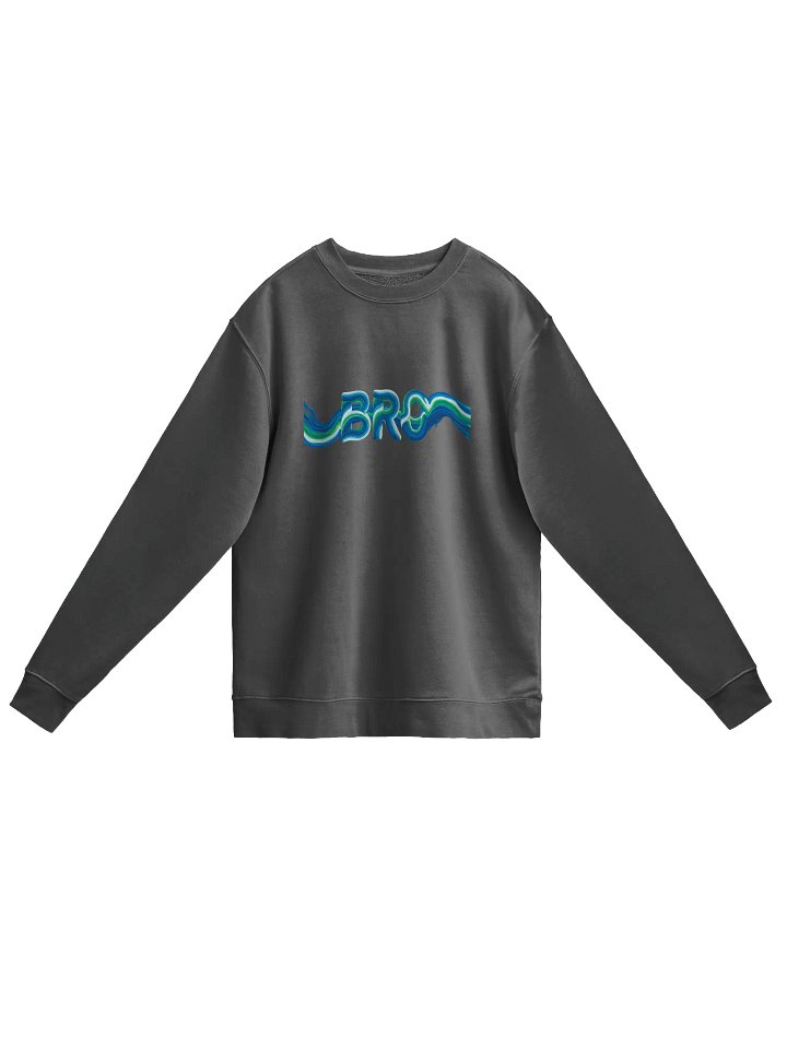 BRO Unisex Pigment Dyed Sweatshirt product image (8)