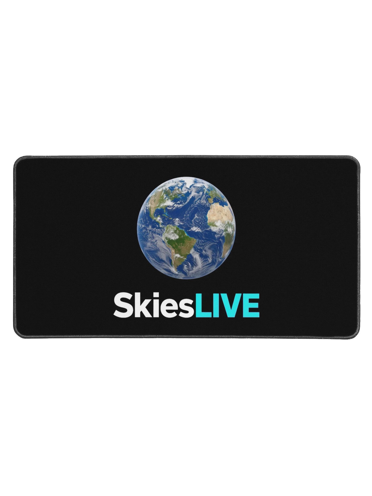 SkiesLIVE Earth Desk Mat (Black) product image (1)