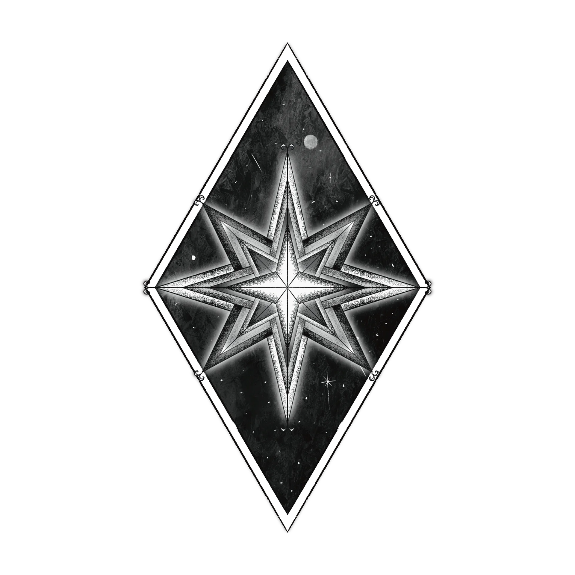 Dark Star A6 Fine Art Print product image (2)