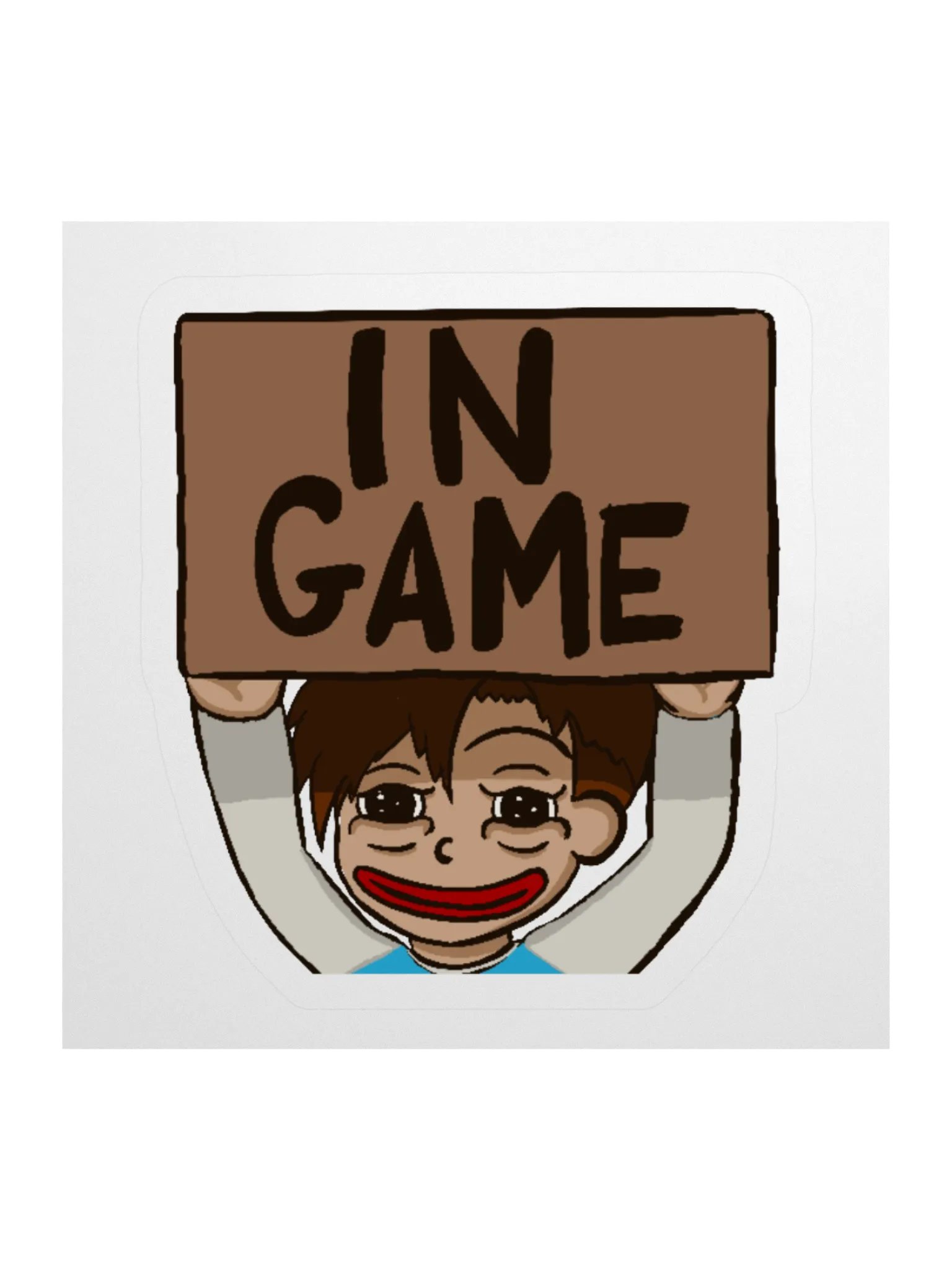 IN GAM3 - Sticker product image (1)