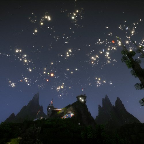 Huge thank you for all the support on my Galaxy build above Hermitcraft. All the comments have been so nice, thank you!!