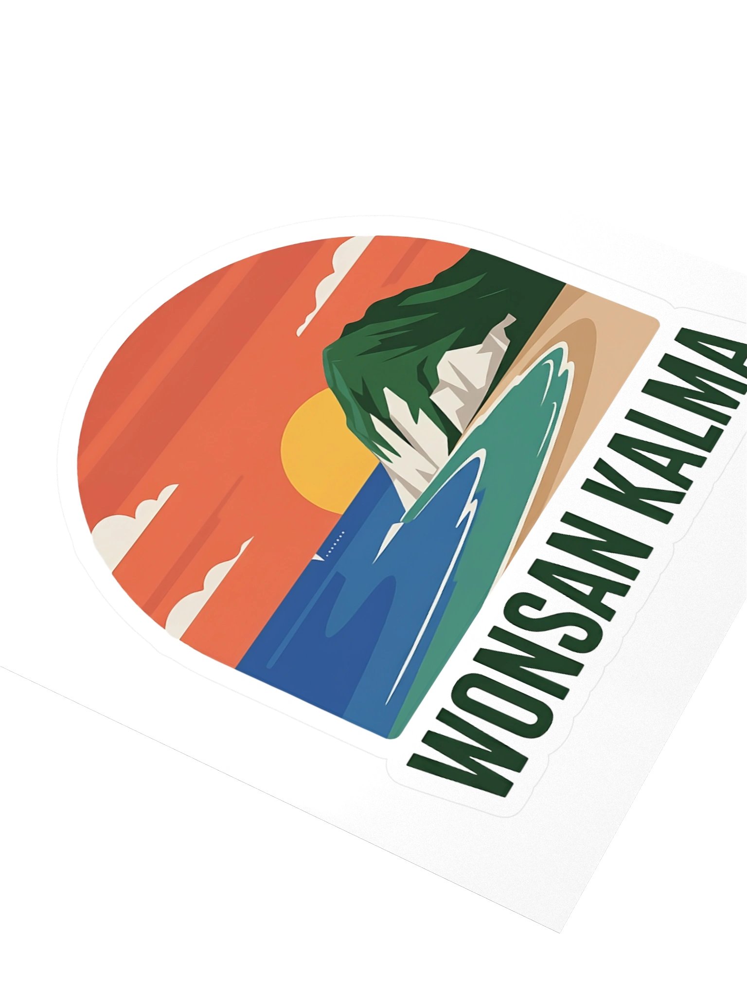 Wonsan Kalma Beach Resort Sticker — VP.STKR-01 product image (3)